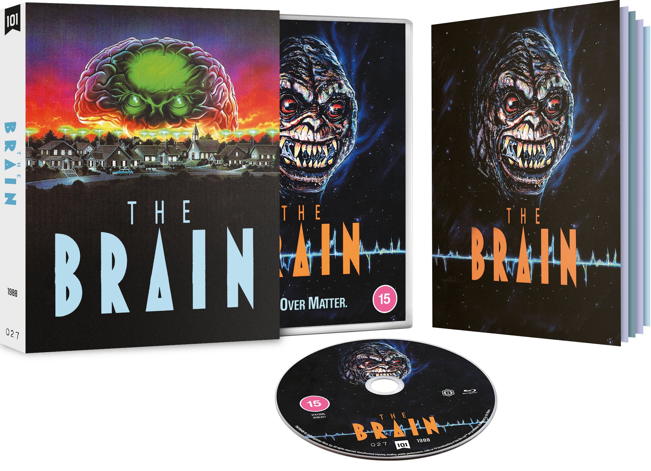 The Brain (1988) (Limited Edition) (Blu-ray) – 101 Films Store